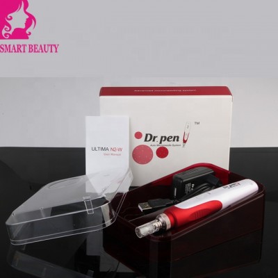 Free shipping    Pigment treatment and rejuvenate skin spa machine Wireless derma pen electric, micro needling pen